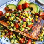 Salmon with Avocado Salsa