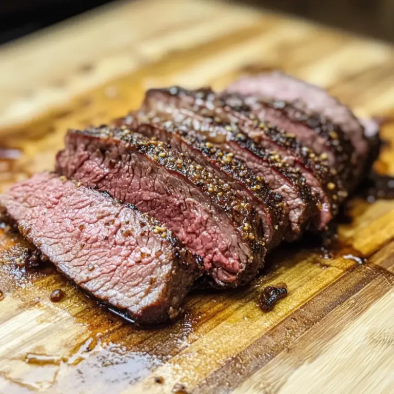 Smoked Tri Tip Roast