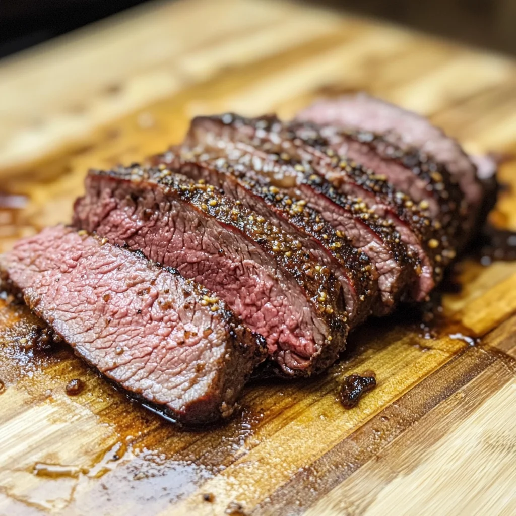 Smoked Tri Tip Roast