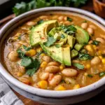 The BEST Vegan White Bean Chili (Crockpot!)