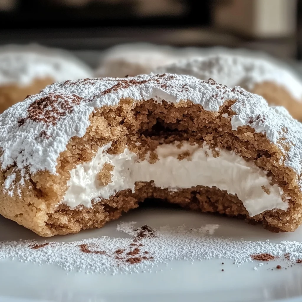 Tiramisu Crinkle Cookies That Melt in Your Mouth