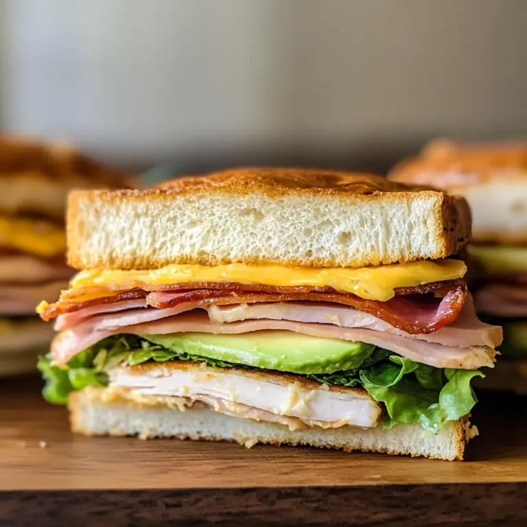 Ultimate Club Sandwiches for a Crowd