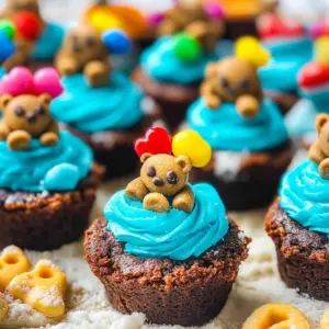 Beach Brownie Bites