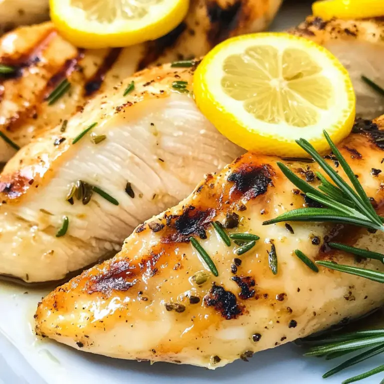 Grilled Lemon Chicken
