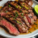 Grilled Lime Flat Iron Steak