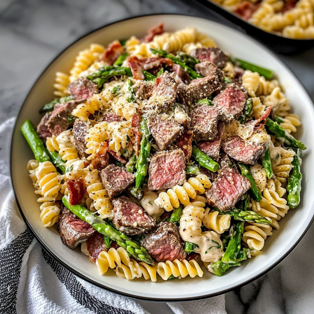 Steak + Pasta Salad