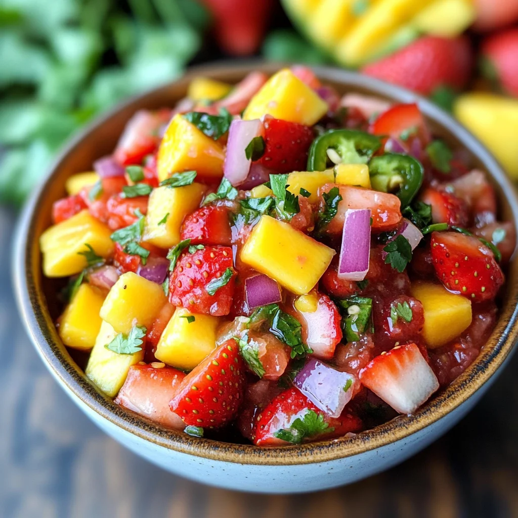 Strawberry Mango Salsa